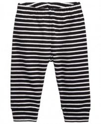 First Impressions Striped Cotton Jogger Pants, Baby Boys, Created for Macy's