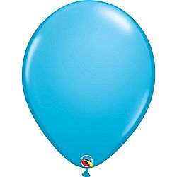 Qualatex 16 Inch Round Plain Robins Egg Latex Balloon (Pack Of 50) (One Size) (Blue)