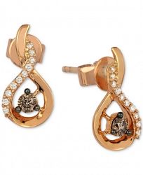 Le Vian Chocolatier Diamond Drop Earrings (1/5 ct. t. w. ) in 14k Rose Gold