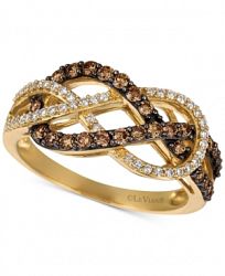 Le Vian Chocolatier Diamond Weave Ring (5/8 ct. t. w. ) in 14k Gold