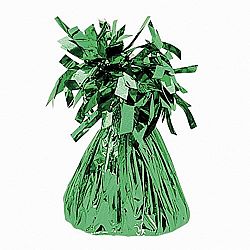 Amscan Foil Tassels Balloon Weights (Pack Of 12) (One Size) (Green)