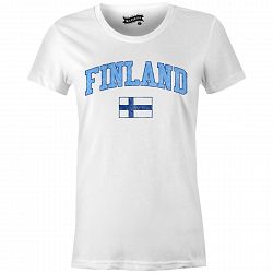 Finland MyCountry Women's Vintage Jersey T-Shirt (White)
