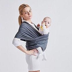 Estong Baby Wrap Natural Cotton Sling Comfortable Sleep Carrier Newborns Infant 0-18 Months Medium Grey