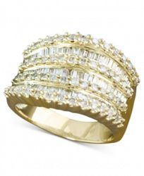 Effy Diamond Ring in 14k White or Yellow Gold (1-1/2 ct. t. w. )