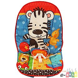 Fisher Price Adorable Animals Baby's Bouncer Replacement Pad w/Straps