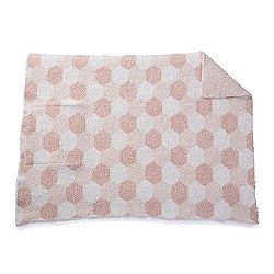 Barefoot Dreams Cozychic Tri-Color Pillow Blanket - Dusty Rose-Pink-White by Barefoot Dreams