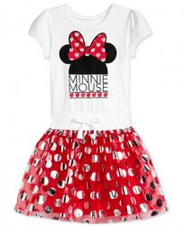 Disney's Layered-Look Minnie Mouse Dress, Toddler Girls