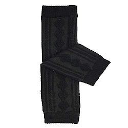 Wrapables Animals and Fun Colorful Baby Leg Warmers, Argyle Black