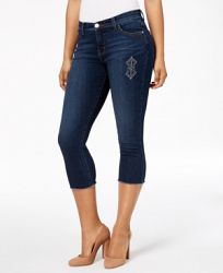 Lee Platinum Kyla Frayed Capri Jeans