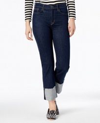 Hudson Jeans Zooey Raw-Hem Straight-Leg Jeans