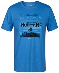 Hurley Men's Splitter Premium Logo-Print T-Shirt