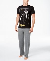 Bioworld Men's Batman Pajama Set