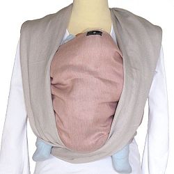 DIDYMOS Double-Face Baby Sling, Rosalinde, Size 8