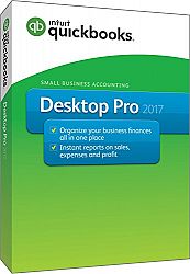 QuickBooks Desktop Pro 2017 Small Business Accounting Software [PC Disc]