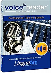 Voice Reader Studio 15 Español (Colombian) / Spanish (Colombian) - Professional Text-to-Speech Software (TTS) / Convert any text into audio / Natural sounding voices / Create high-quality audio files/ Large variety of applications: E-learning; Enrichme...