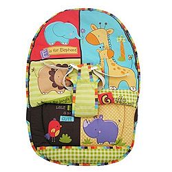 Replacement Seat Pad w/straps LUV U Zoo, How Now Brown Cow & Comfy Time Bouncer