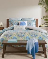 Echo Ravi Cotton 3-Pc. Full/Queen Comforter Set Bedding
