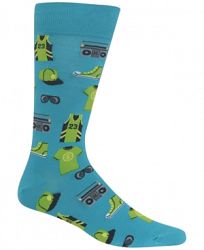 Hot Sox Men's Printed Socks