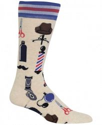 Hot Sox Barbershop Crew Socks