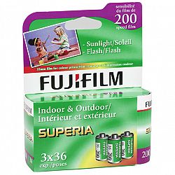 Fujicolor Superia 200 - 3x36 exp. - 600018227