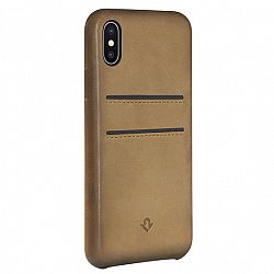 Twelve South Relaxed Leather Case with Pockets for iPhone X - Cognac - TS121737