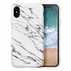 LAUT HUEX Elements Case for iPhone X - Marble White - LAUTIP8HXEMW