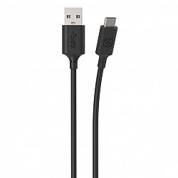 Scosche USB A to C 5Gbps Cable - Black - SCAA3G13I