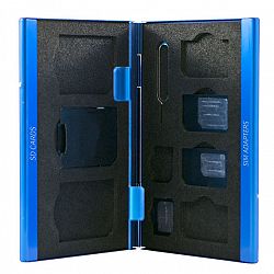 Logiix SIM Adapter Kit/Case - Blue - LGX12419