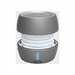 iHome Bluetooth Mini Speaker - Silver - IBT73SC