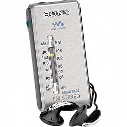 Sony AM/FM Walkman Radio - Silver - SRFS84