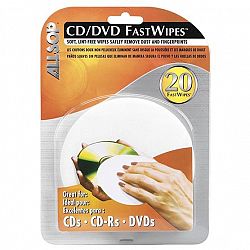 Allsop CD FastWipes CD Cleaner Kit - 20 pack