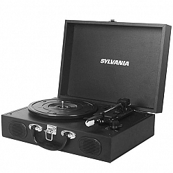Sylvania Portable USB Turntable - Black - STT102USB