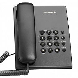 Panasonic Corded Telephone - Black - KXTS500B