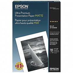 Epson Ultra Premium Presentation Paper - Matte - 13 x 19inch - 50 sheets - S041339