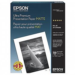 Epson Ultra Premium Presentation Paper - Matte - 8.5 x 11inch - 50 sheets