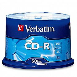 Verbatim CD-R 700MB Spindle - 50 pack