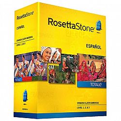 Rosetta Stone V4 Spanish Level 1, 2, & 3