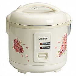 Tiger Electric Rice Cooker/Steamer 5.5 Cup - White - JAZ-A10U