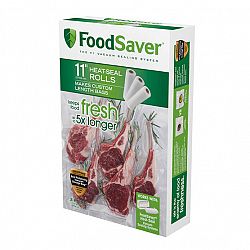 FoodSaver Sealer Bags - 11in x 16ft - 3 pack