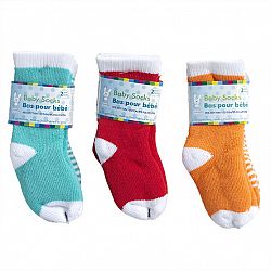 Honey Bunny Baby Socks - 2 pairs - Assorted