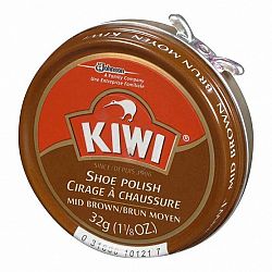 Kiwi Paste Polish - Mid Brown - 32g