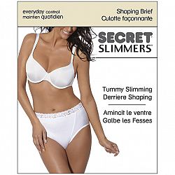 Secret Slimmer Shaping Brief - Extra Large - White