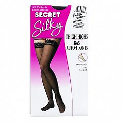 Secret Silky Thigh Highs - Tall - Nightshade
