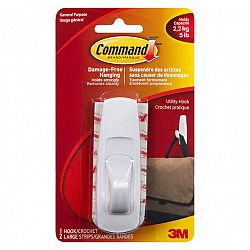 Command™ Large Utility Hooks - Single