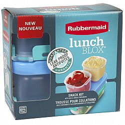 Rubbermaid LunchBlox - Snack Pack - Assorted - 4 piece