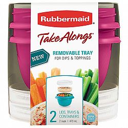 Rubbermaid TakeAlongs Breakfast - 2cup - 2pack