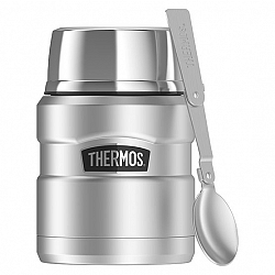 Thermos Stainless Steel King Food Bottle - Stainless Steel - 470ml