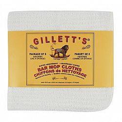 Gilletts Bar Mop Cloths - 8 pack