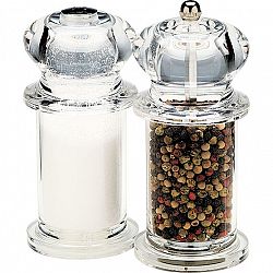 Home Presence Acrylic Peppermill & Salt Shaker Set