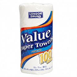 London Drugs Value Paper Towel - 100 sheets